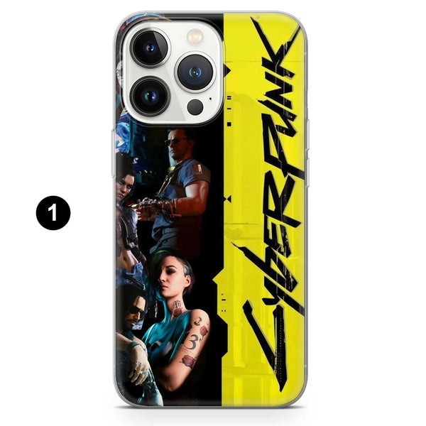 Cyberpunk Phone Case Futuristic Neon Cover for iPhone 16 Pro Max