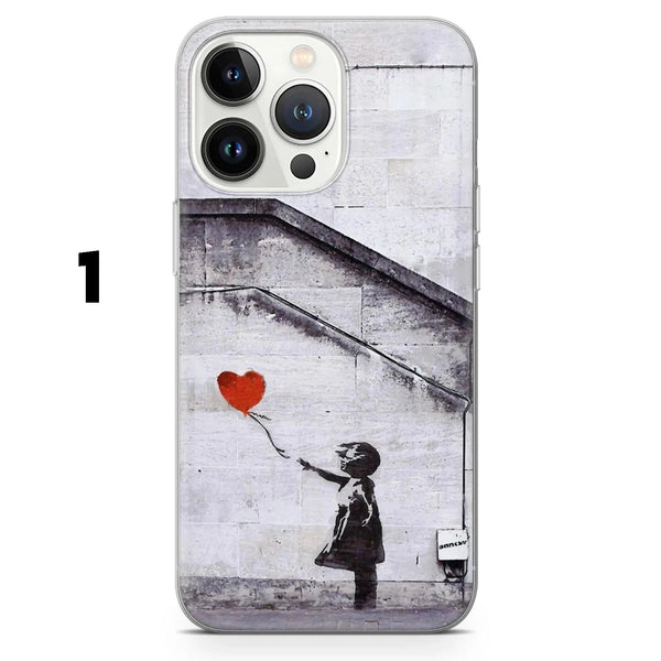 Banksy Phone Case Street Art Anonymous Cover for iPhone 16Pro Max