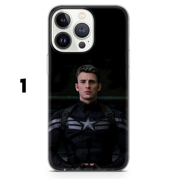 Captain America Phone Case Steve Soldier Cover for iPhone 16Pro Max
