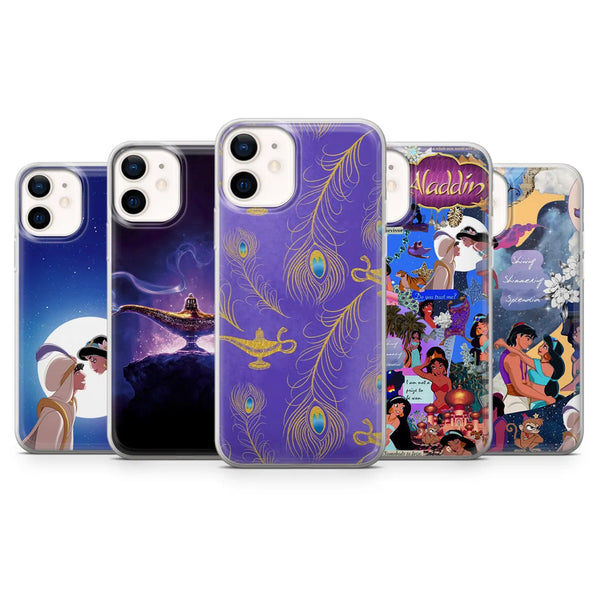 Disney Magic Phone Case Aladdin Jasmine Cover for iPhone 16 Pro Max