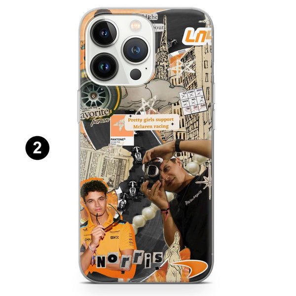 Lando Norris Phone Case Modern Mindset Cover for iPhone 16 Pro Max