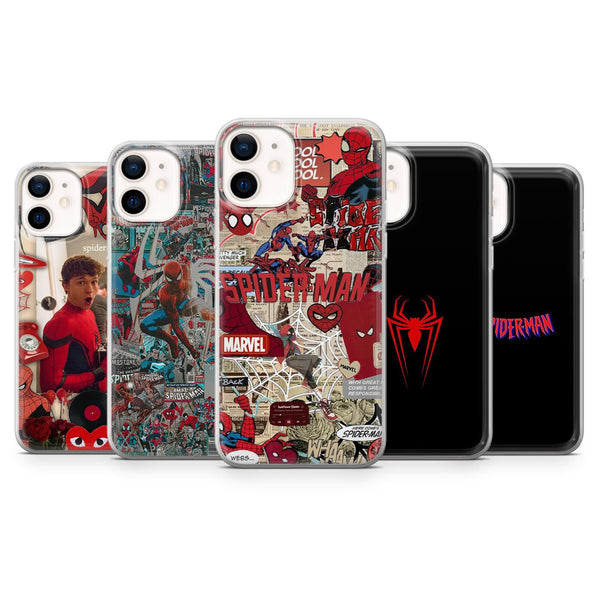 Spider Man Phone Case Peter Parker Marvel Cover for iPhone 16 Pro Max