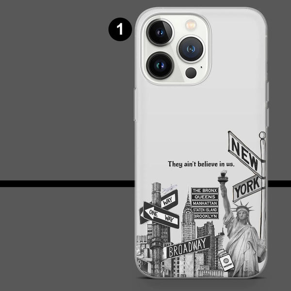 New York Phone Case NYC USA Phone Cover for iPhone 16 Pro Max