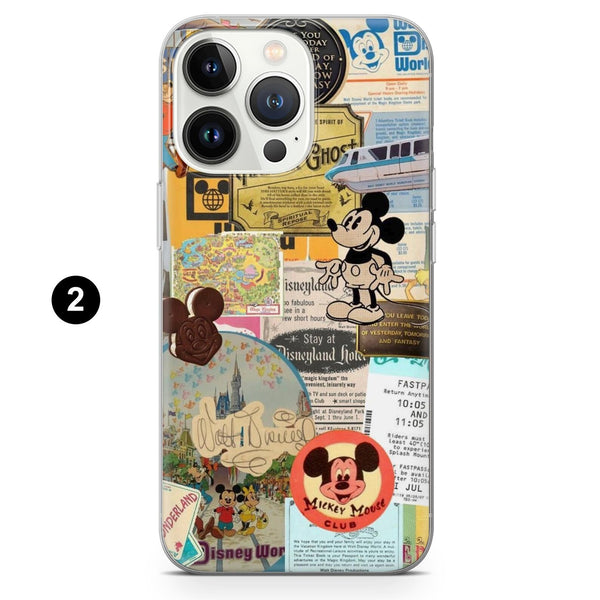 Mickey Mouse Phone Case Disney Cartoon Cover for iPhone 16 Pro Max