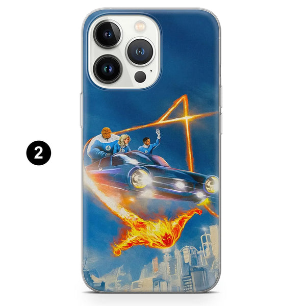 Fantastic 4 Phone Case Galactus Futuristic Cover for iPhone 16 Pro Max