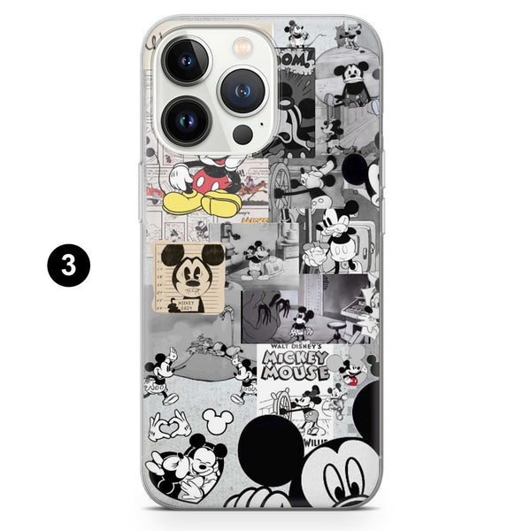 Mickey Mouse Phone Case Disney Cartoon Cover for iPhone 16 Pro Max
