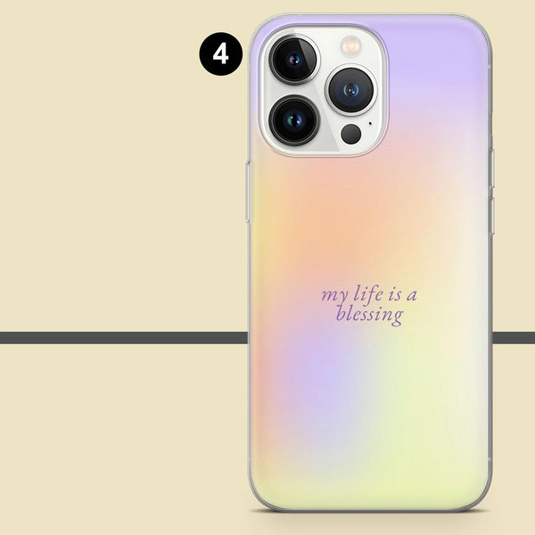 Self Care Phone Case Affirmation Quotes Cover for iPhone 16 Pro Max