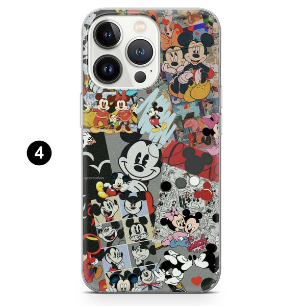 Mickey Mouse Phone Case Disney Cartoon Cover for iPhone 16 Pro Max