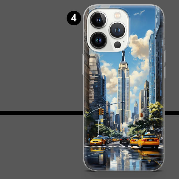 New York Phone Case NYC USA Phone Cover for iPhone 16 Pro Max