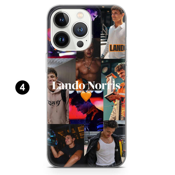 Lando Norris Phone Case Modern Mindset Cover for iPhone 16 Pro Max