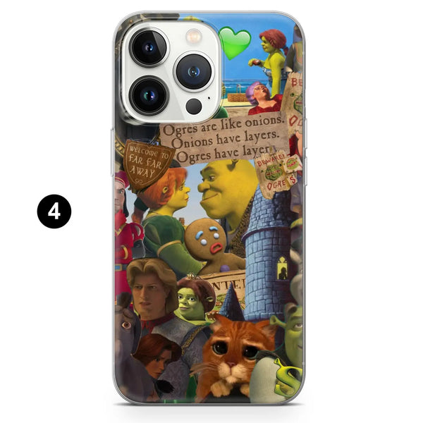 Shrek Phone Case Far Far Away Swamp Cover for iPhone 16 Pro Max