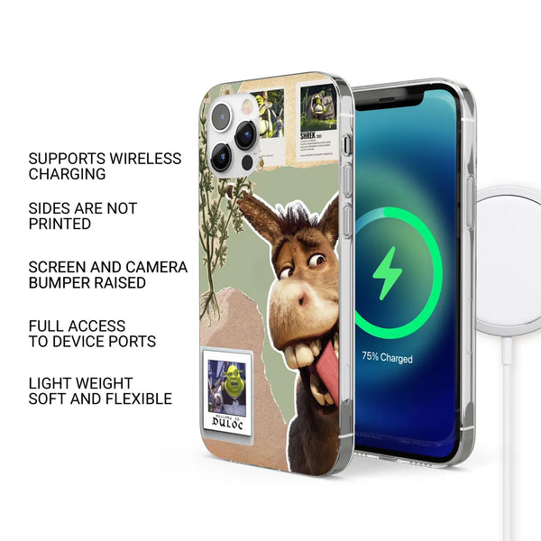 Shrek Phone Case Far Far Away Swamp Cover for iPhone 16 Pro Max