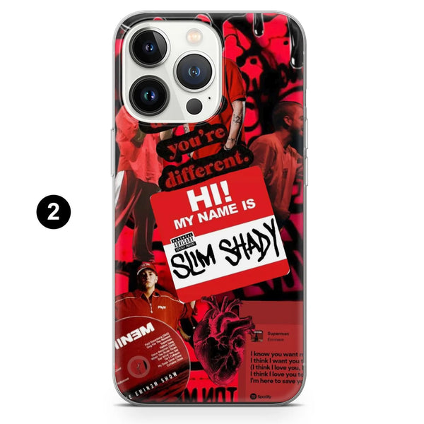 Marshall Mathers Phone Case Eminem Rapper Cover for iPhone 16 Pro Max
