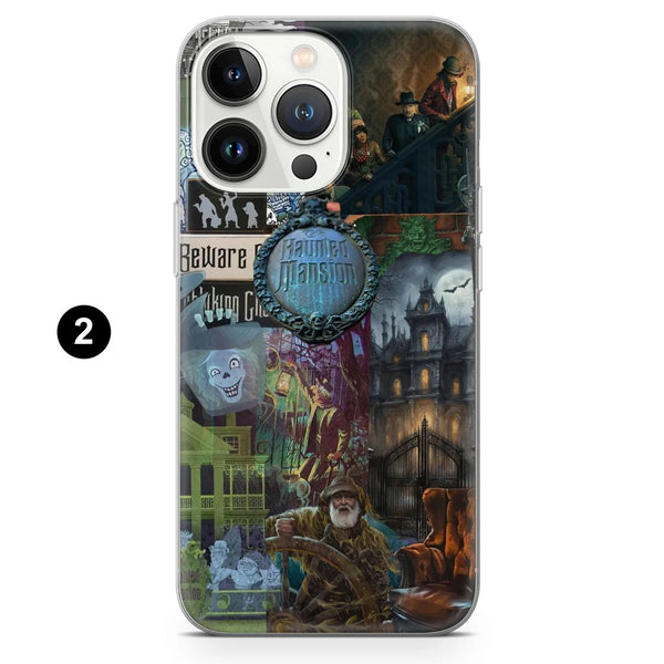 Ghosts Phone Case Haunted Mansion Disney Cover for iPhone 16 Pro Max