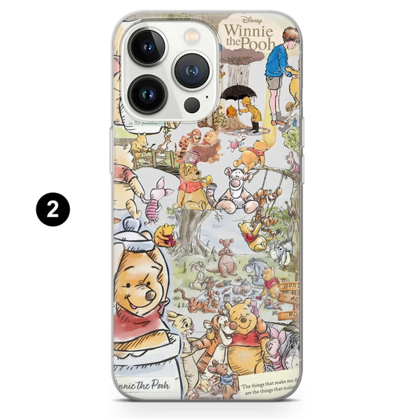 Winnie The Pooh Phone Case Woods Bear Cover for iPhone 16 Pro Max
