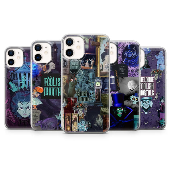 Haunted Mansion Phone Case Disney Ghost Cover for iPhone 16 Pro Max