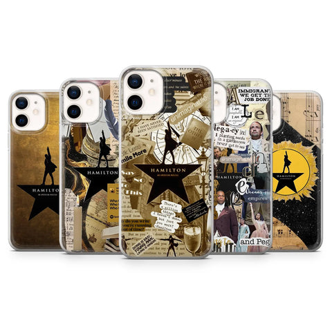 Hamilton Musical Phone Case Broadway Star Cover for iPhone 16 Pro Max