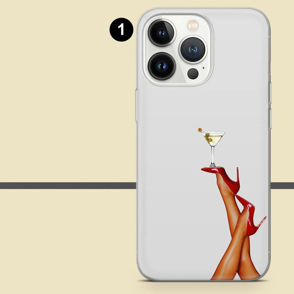 Women Power Phone Case Legs Body Aesthetic Cover for iPhone 16 Pro Max