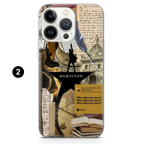 Hamilton Musical Phone Case Broadway Star Cover for iPhone 16 Pro Max
