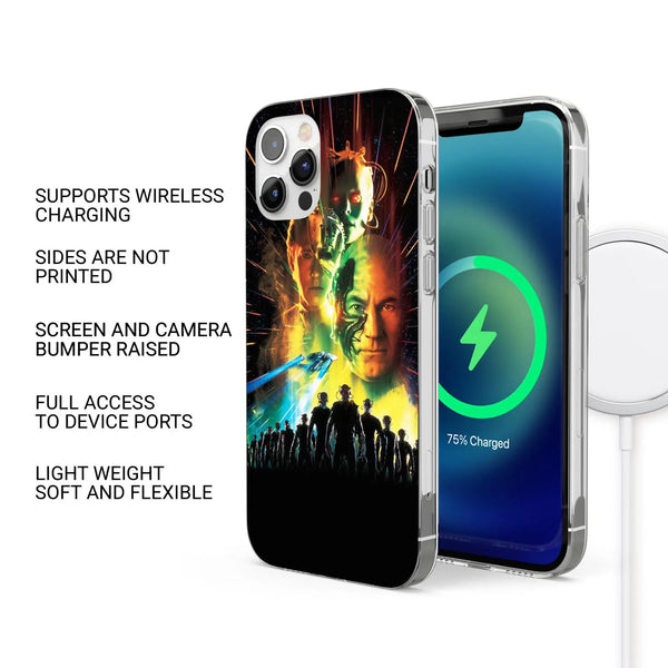 Star Trek Phone Case Enterprise Trekkie Cover for iPhone 16 Pro Max