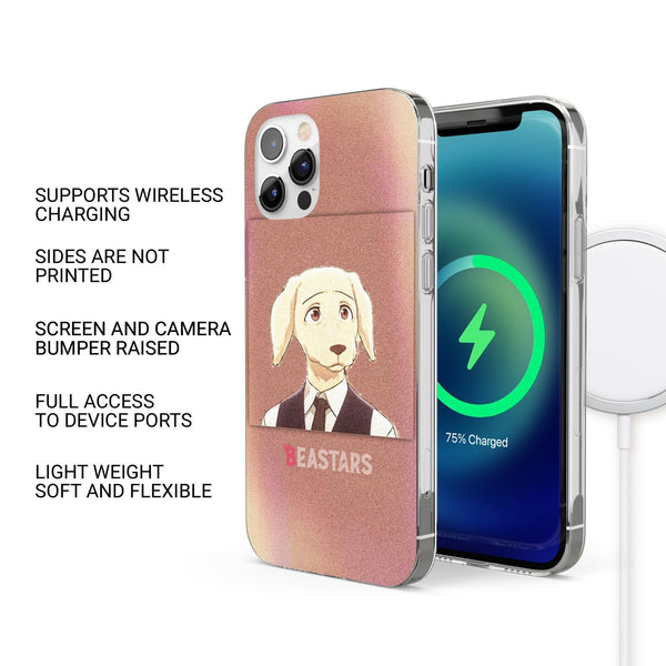 Beastars Phone Case Legoshi Anthropomorphic Cover for iPhone 16 Pro Max