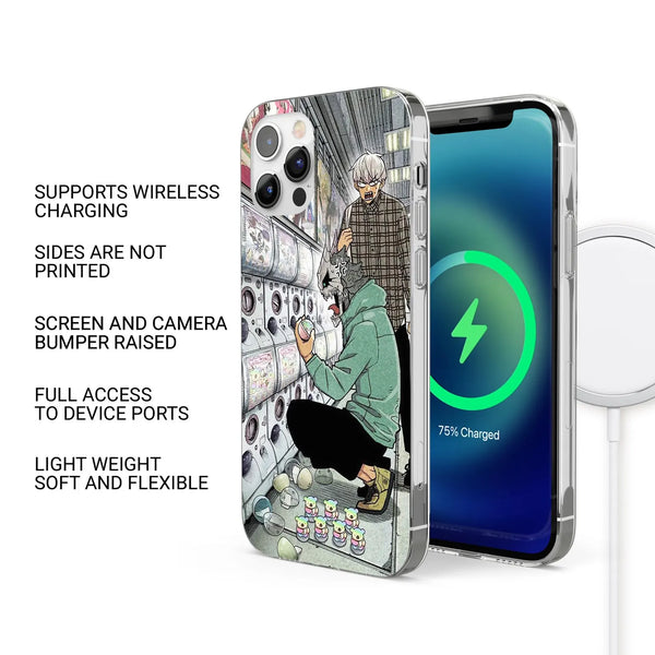 Kaiju No. 8 Phone Case Kafka Hibino Japanese Cover for iPhone 16 Pro Max