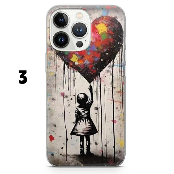Banksy Phone Case Street Art Anonymous Cover for iPhone 16Pro Max