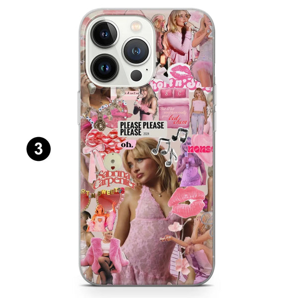 Sabrina Carpenter Phone Case Confident Pop Star Cover for iPhone 16 Pro Max