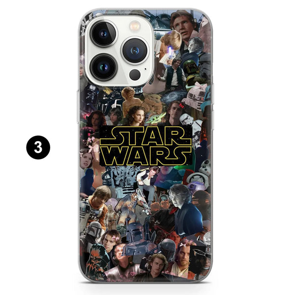 Star Wars Phone Case Movie Poster Space Cover for iPhone 16 Pro Max