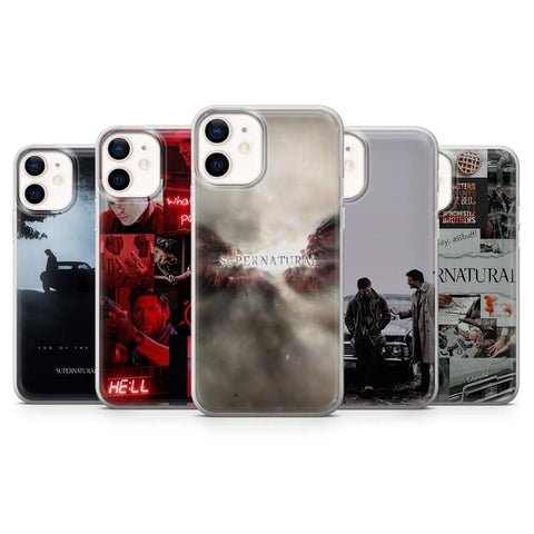 Supernatural Phone Case Brothers Castiel Cover for iPhone 16 Pro max