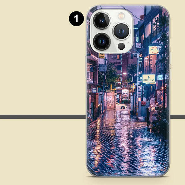 Korean Phone Case Seoul Aesthetic Cover for iPhone 16 Pro Max