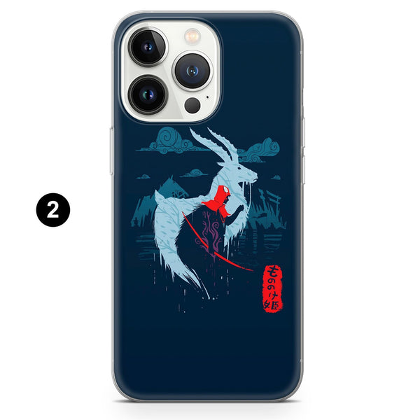 Mononoke Phone Case Princess Forest Cover for iPhone 16 Pro Max