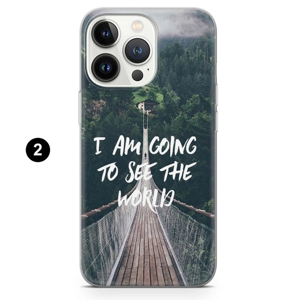 Traveler Phone Case Wanderlust Freedom Cover for iPhone 16 Pro Max