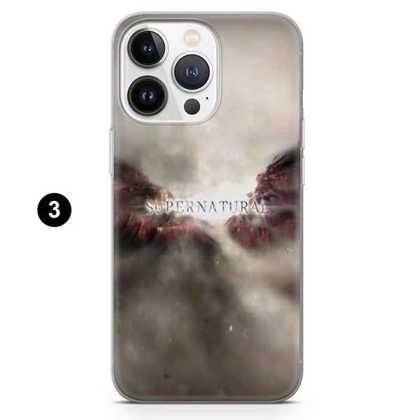 Supernatural Phone Case Brothers Castiel Cover for iPhone 16 Pro max
