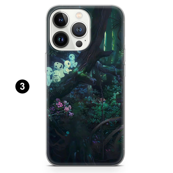 Mononoke Phone Case Princess Forest Cover for iPhone 16 Pro Max
