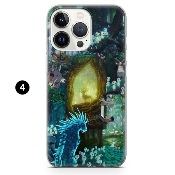 Mononoke Phone Case Princess Forest Cover for iPhone 16 Pro Max