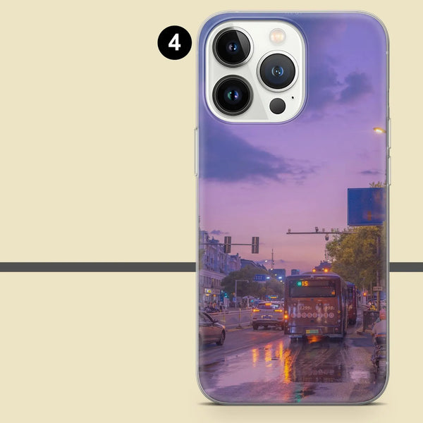 Korean Phone Case Seoul Aesthetic Cover for iPhone 16 Pro Max