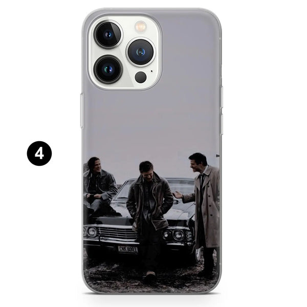 Supernatural Phone Case Brothers Castiel Cover for iPhone 16 Pro max