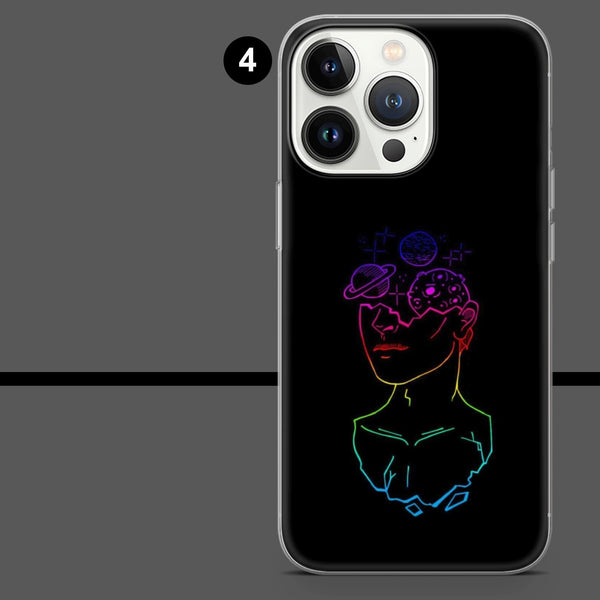 Bi Phone Case Bisexual LGBTQ Pride Cover for iPhone 16 Pro Max