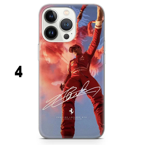 Charles Leclerc Phone Case Formula 1 Motosport Cover for iPhone 16Pro Max