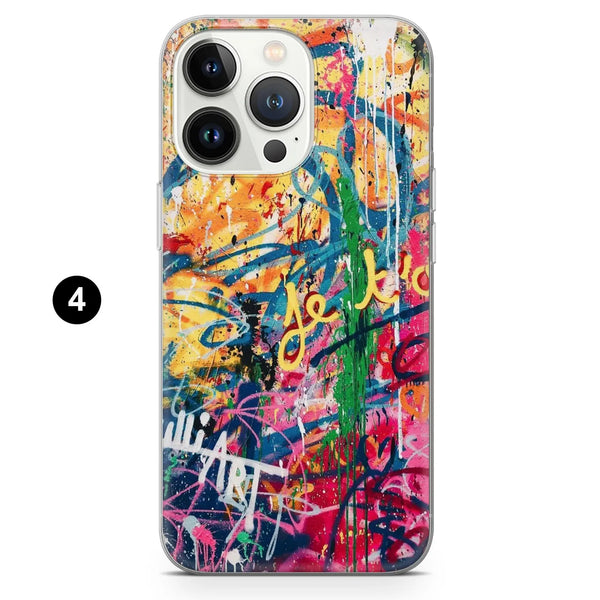 Street Art Phone Case Banksy Graffiti Cover for iPhone 16 Pro Max