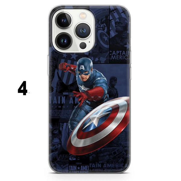 Captain America Phone Case Steve Soldier Cover for iPhone 16Pro Max
