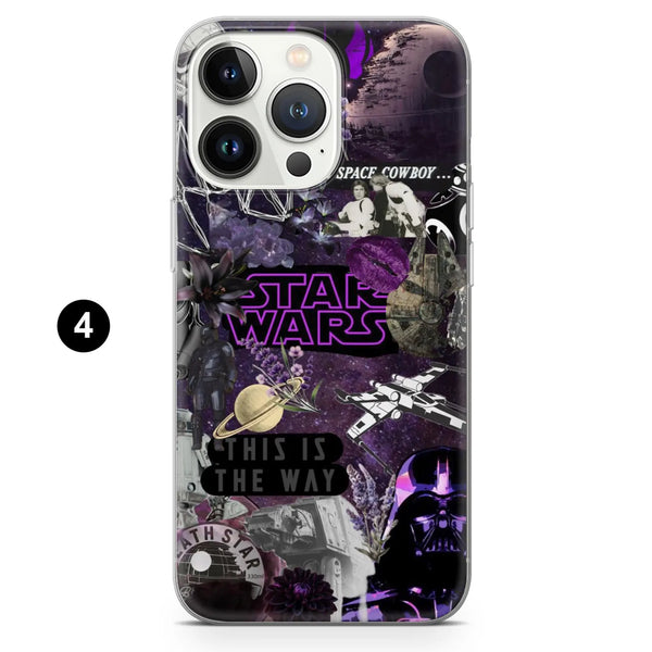 Star Wars Phone Case Movie Poster Space Cover for iPhone 16 Pro Max