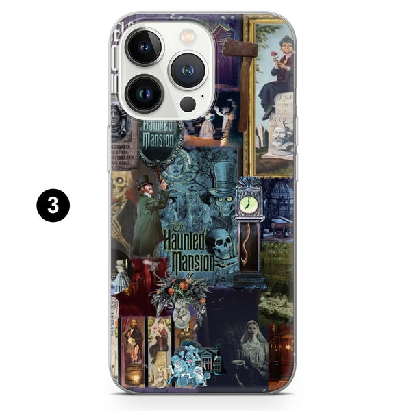 Haunted Mansion Phone Case Disney Ghost Cover for iPhone 16 Pro Max