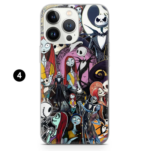 Skellington Phone Case Gothic Holiday Cover for iPhone 16 Pro Max