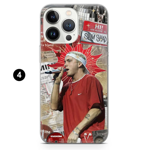 Marshall Mathers Phone Case Eminem Rapper Cover for iPhone 16 Pro Max