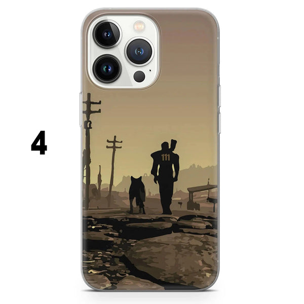 Fallout Phone Case Wasteland Aesthetic Cover for iPhone 16 Pro Max