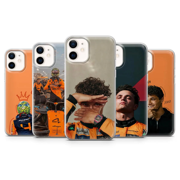 Lando Norris Phone Case Formula 1 Driver Cover for iPhone 16 Pro Max