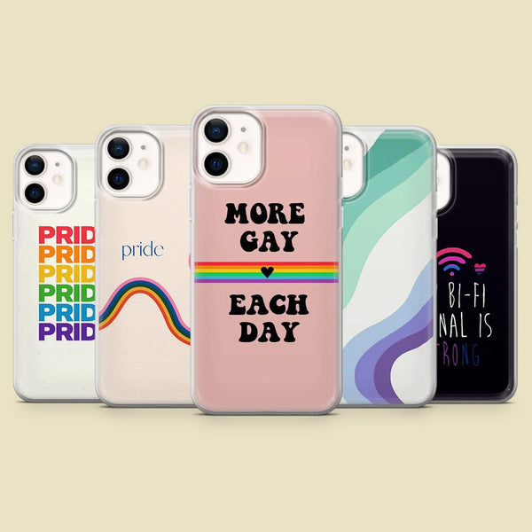 Gay Phone Case Pride LGBTQ Cover for iPhone 16 Pro Max