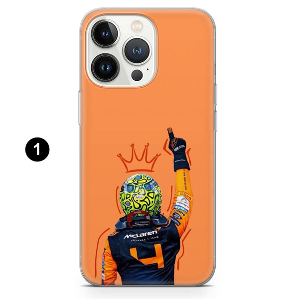Lando Norris Phone Case Formula 1 Driver Cover for iPhone 16 Pro Max